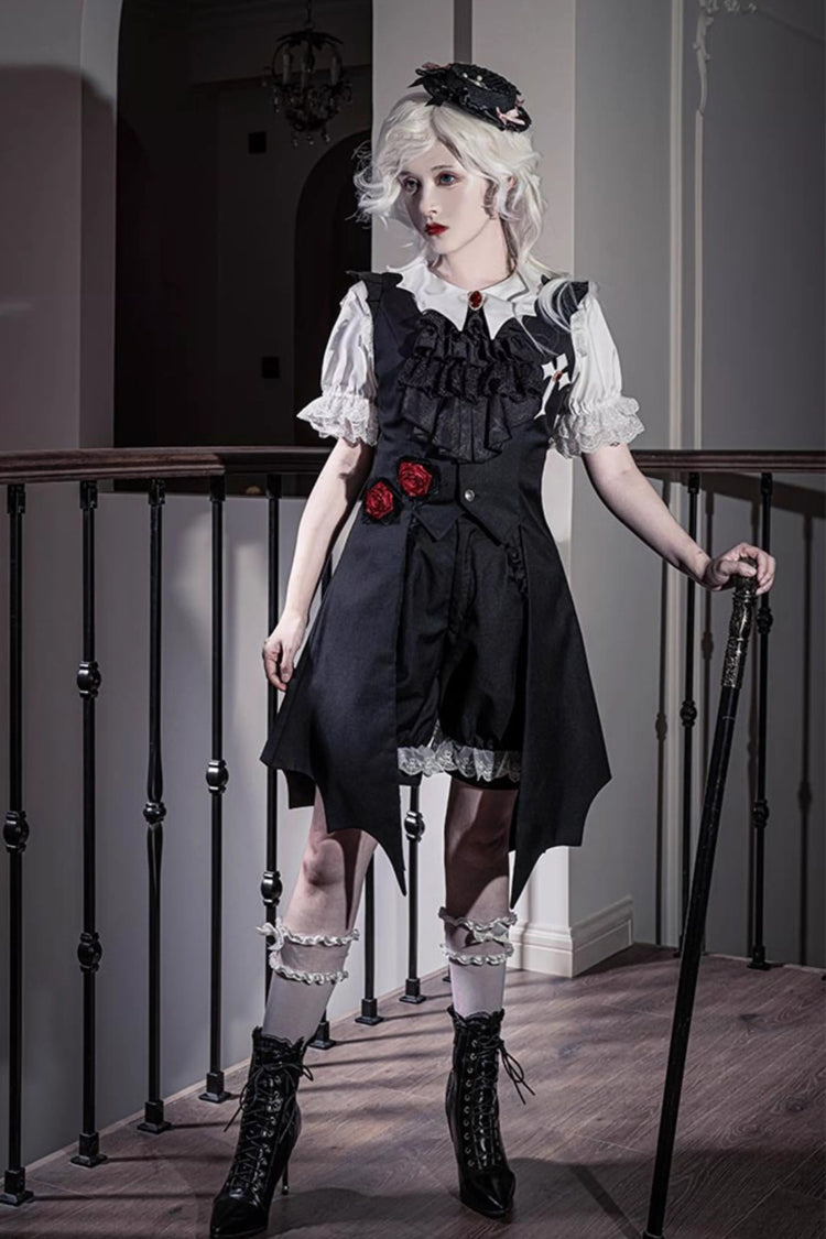 Sleeveless Ouji Prince Vest with Elegant Details