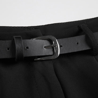 T-Shirt Dye Tie Drawstring Shorts Black