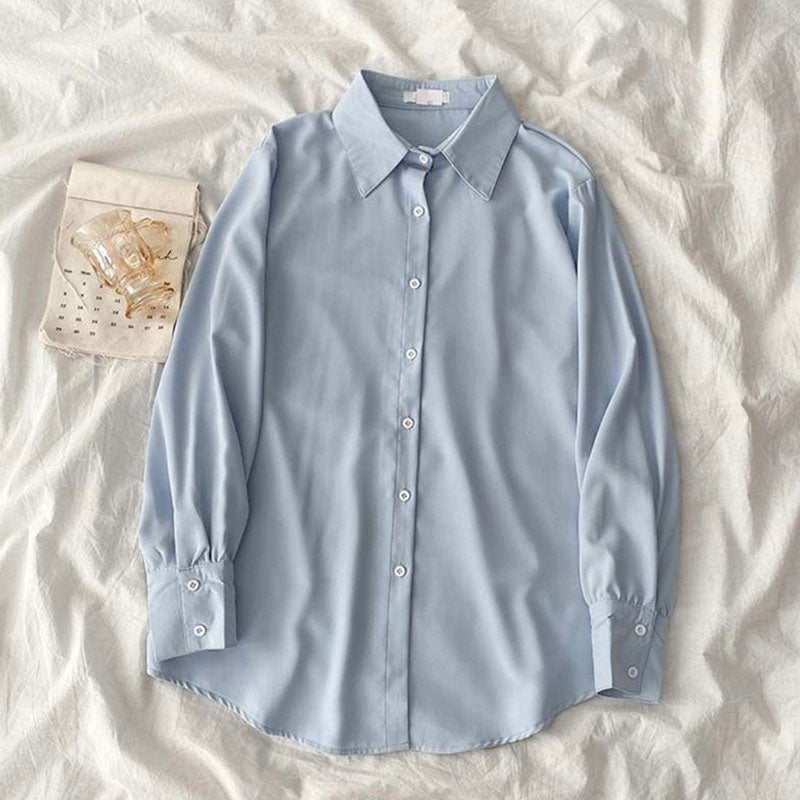 Casual Loose Lapel Shirt