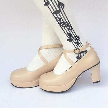 High Custom SP168137 Made Heels Beige Shoes Elegant
