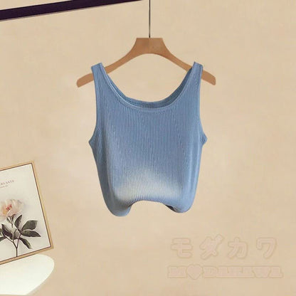 Shirt Horse-face Three Skirt Set Pieces Crop Irregular Top Flower