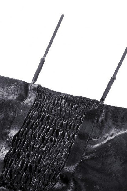 Ruffled Punk Slip Dress for Parties and Graduation
