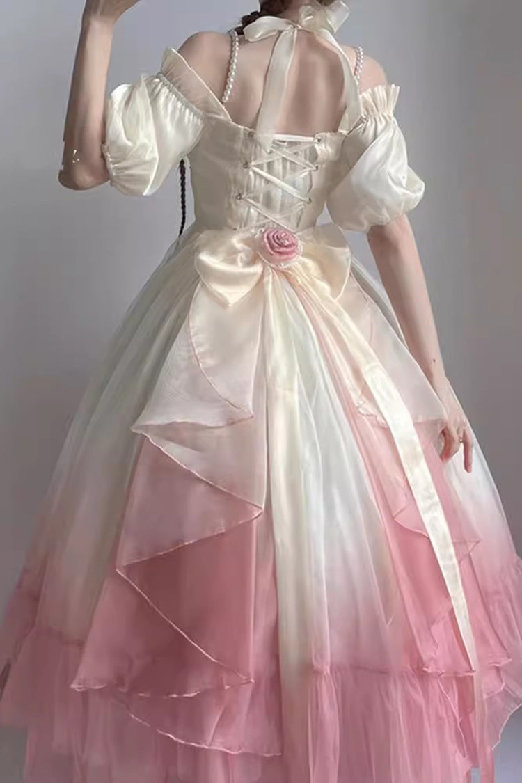 Plus Size Elegant Bowknot Princess Sweet Lolita Gown