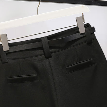 Floral Bird Print Chiffon T-Shirt Shorts Casual