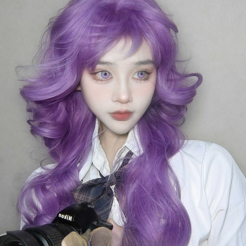 Danna Curly Purple Wig ON1508