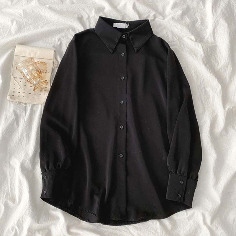 Casual Loose Lapel Shirt