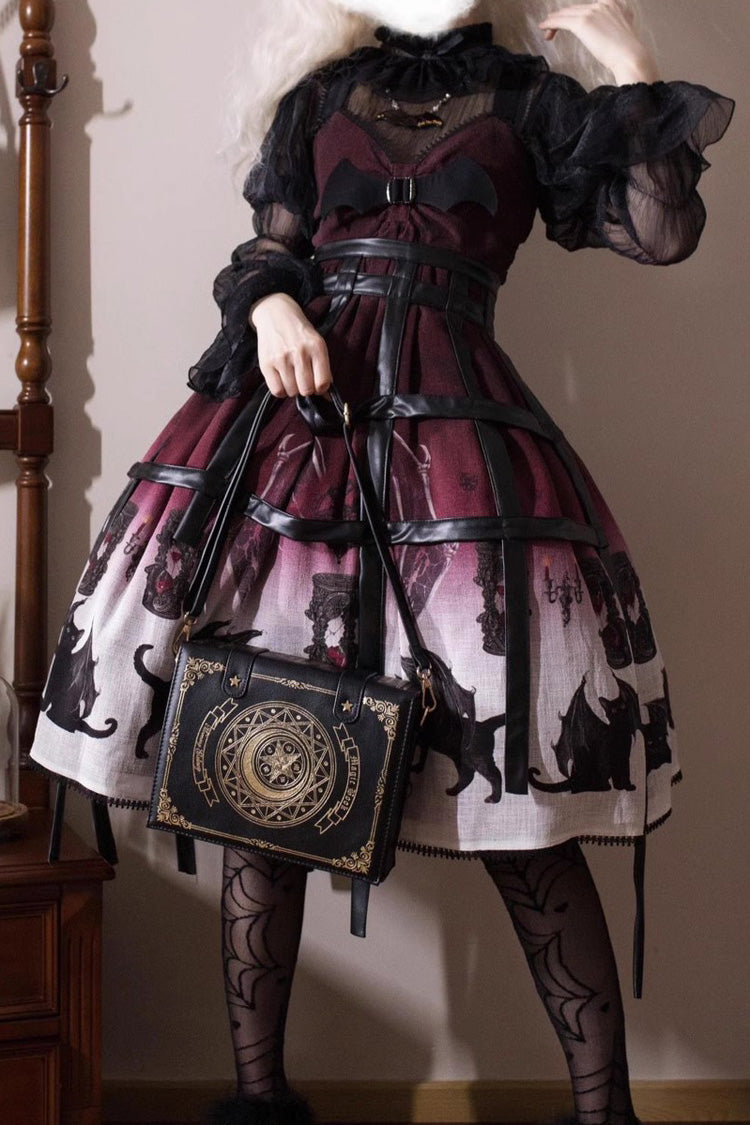 Sac bandoulière imprimé étoiles et lune Lolita