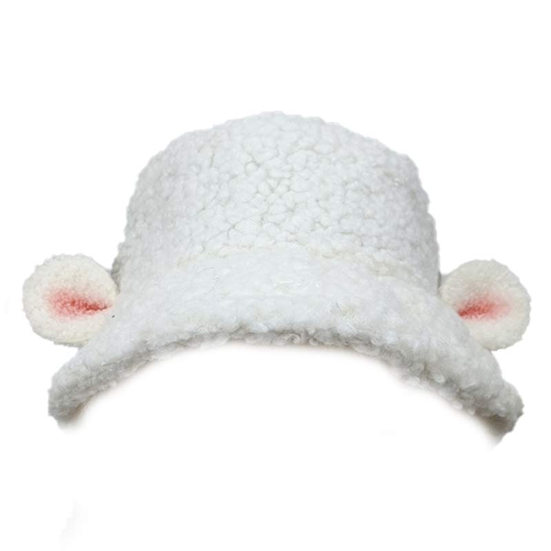 Cute Woolen Lolita Fisherman Hat