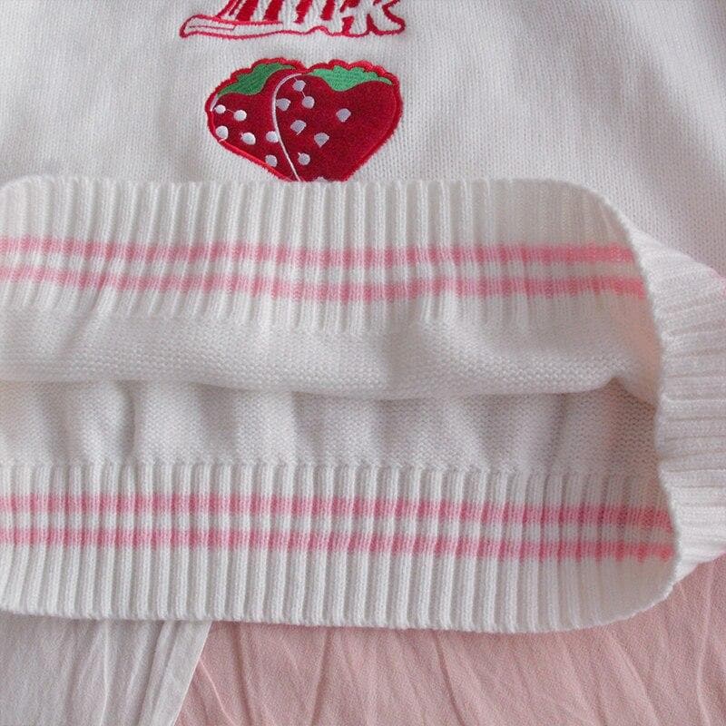 Pull à col roulé SpreePicky Sweet Strawberry Milk SP14838