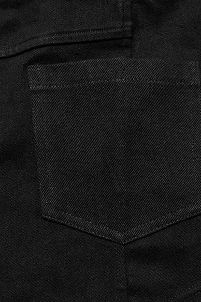 Punk Women's Ring Shorts with Faux Leather Stitching Mesh and Eyelet