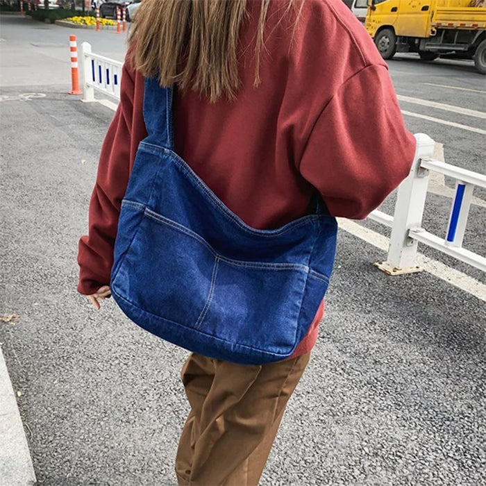 Denim Shoulder Bag