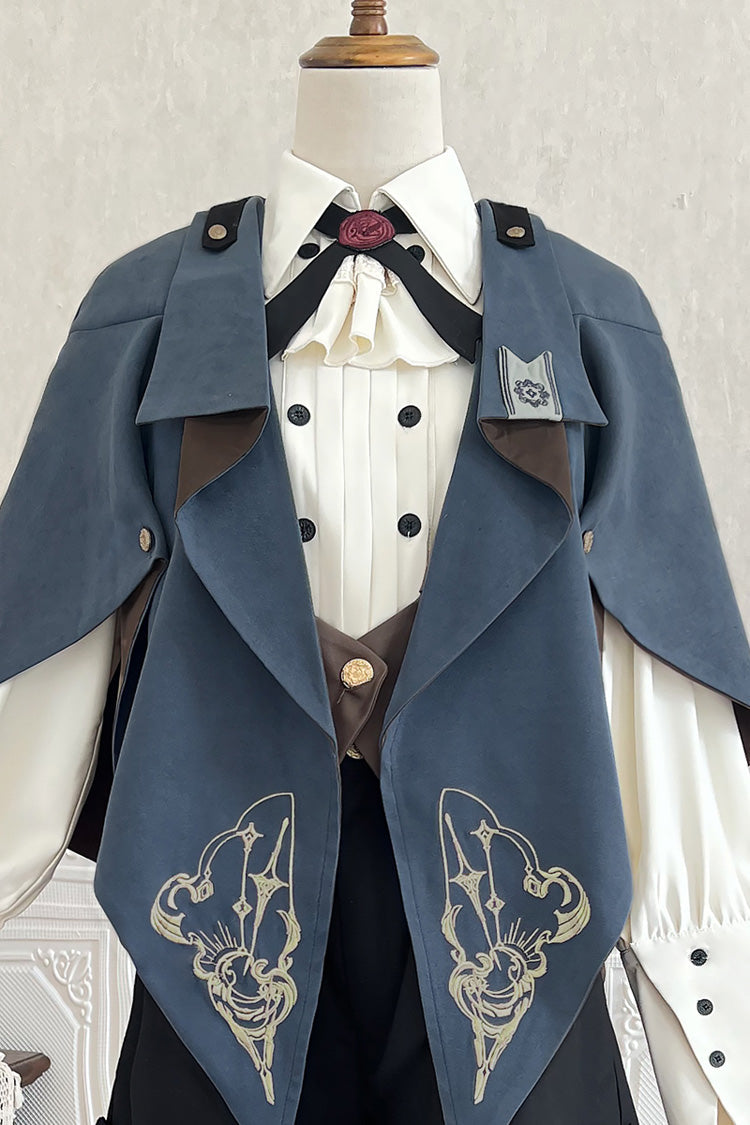 Printed Ouji Prince Handsome Lolita Cloak