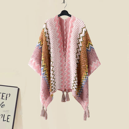 Dress Tassel Shawl Wrap Slip Pink Boho