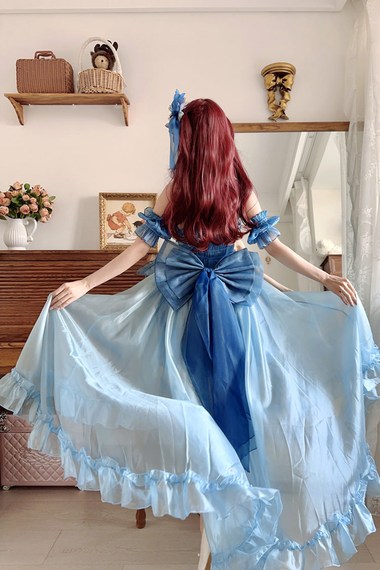 Elegant JSK Set with Ruffle Hanayome Bow