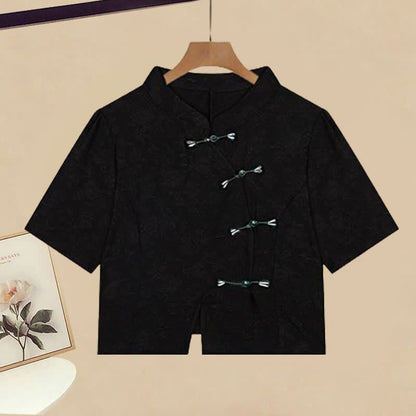 Shirt Vintage Pieces Button Painting Two Pants Wash