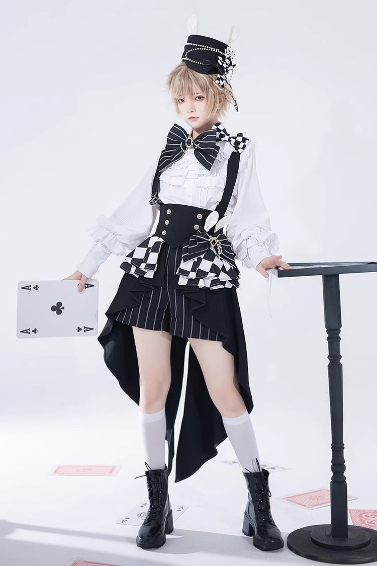 Pure White Rabbit Theater Blouse