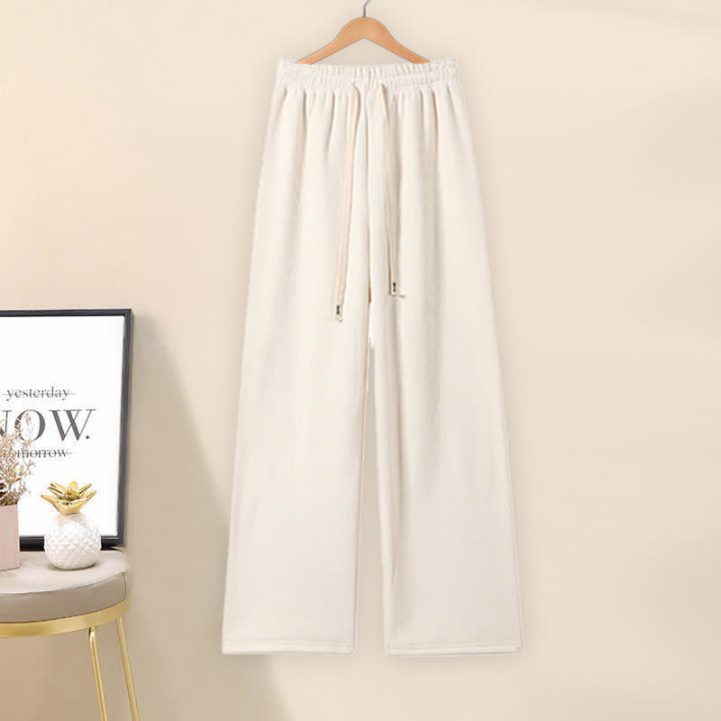 Pants Colorblock White Turtleneck Sweater Set