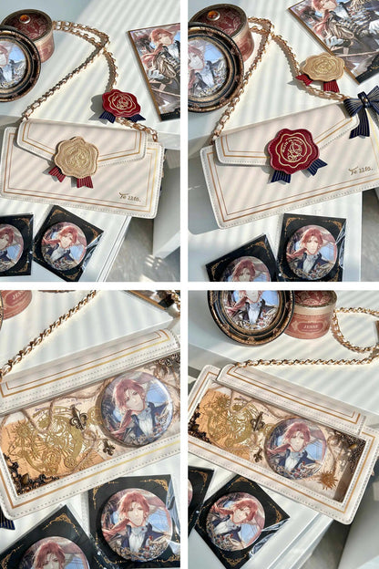 Rose Chain Crossbody Bag in Sweet Style