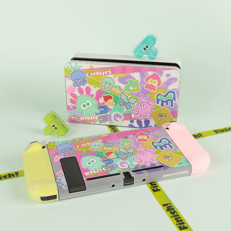 GG Transparent Splatoon Switch Skin ON1491