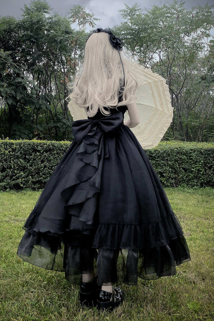 Ruffle Cardigan Bowknot Lace Vintage Gothic JSK