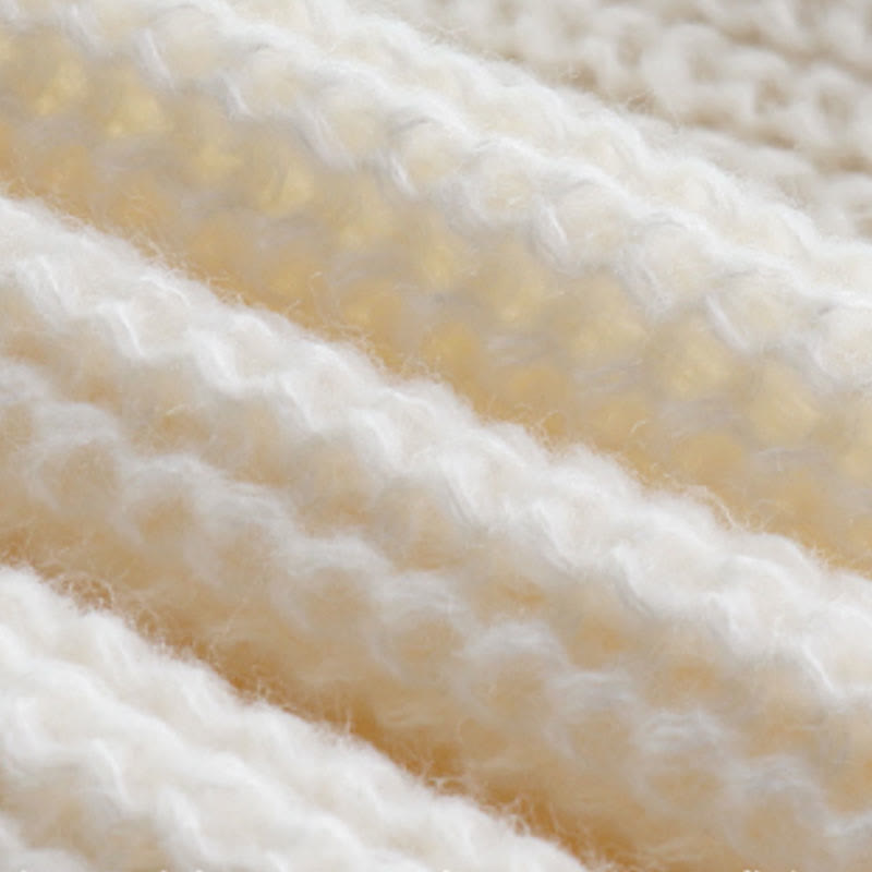 Set Collar Casual Sailor Sweater Pants Zipper