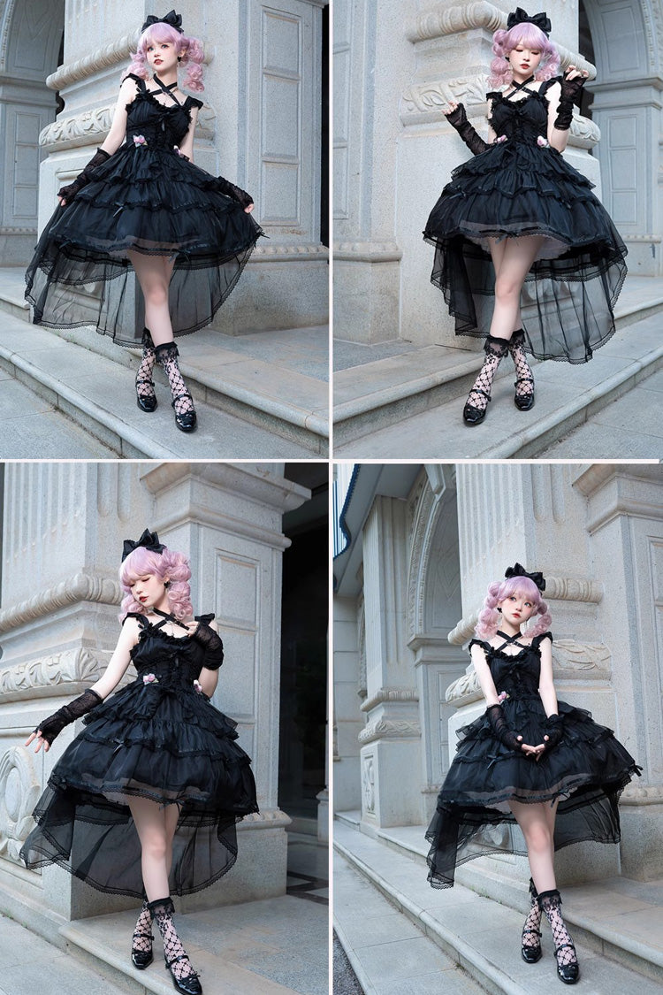 Hanayome Lolita JSK Dress with Multiple Layers