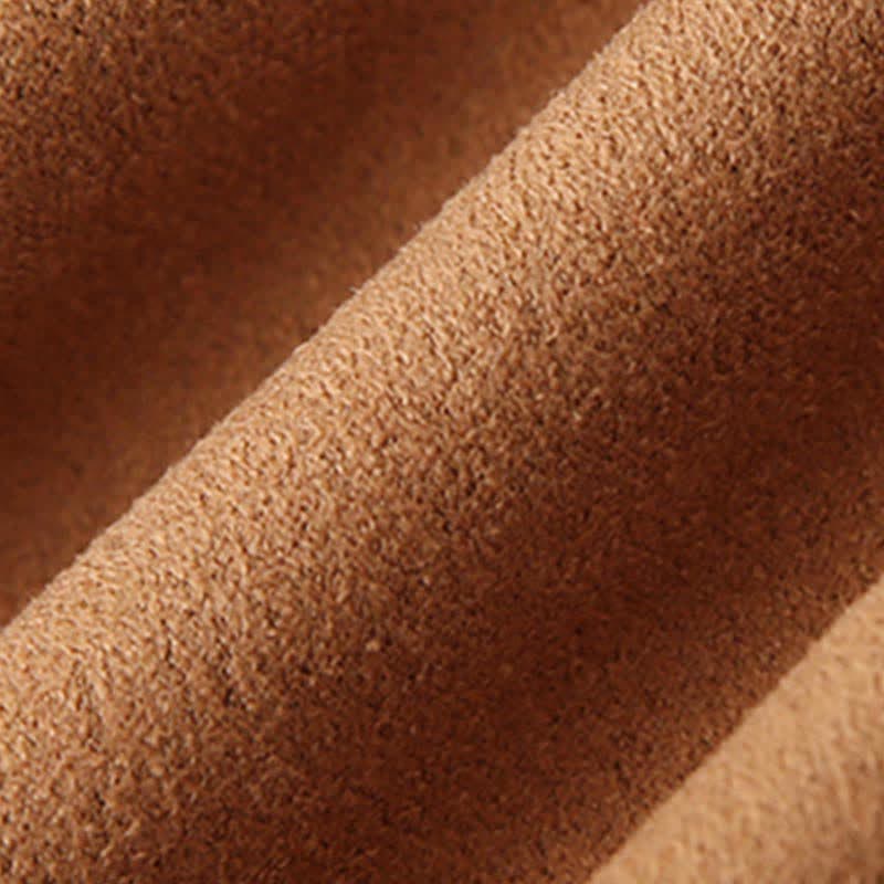 Vest Fringed Shirt Dress Lapel Boho Embroidery Pleated