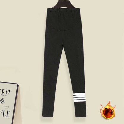 Casual Pants Hooded Soft Sweater Colorblock