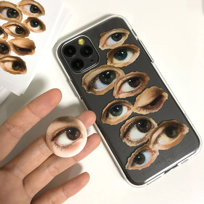 Coque iPhone avec image des yeux