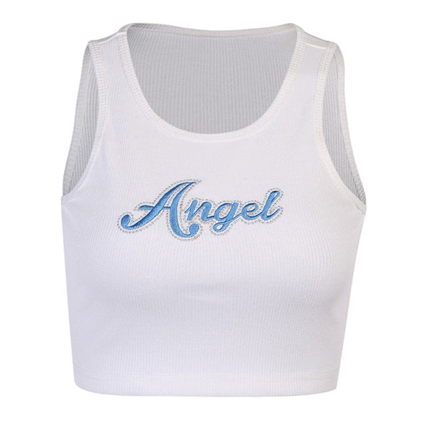 Angel Ribbed Short Top