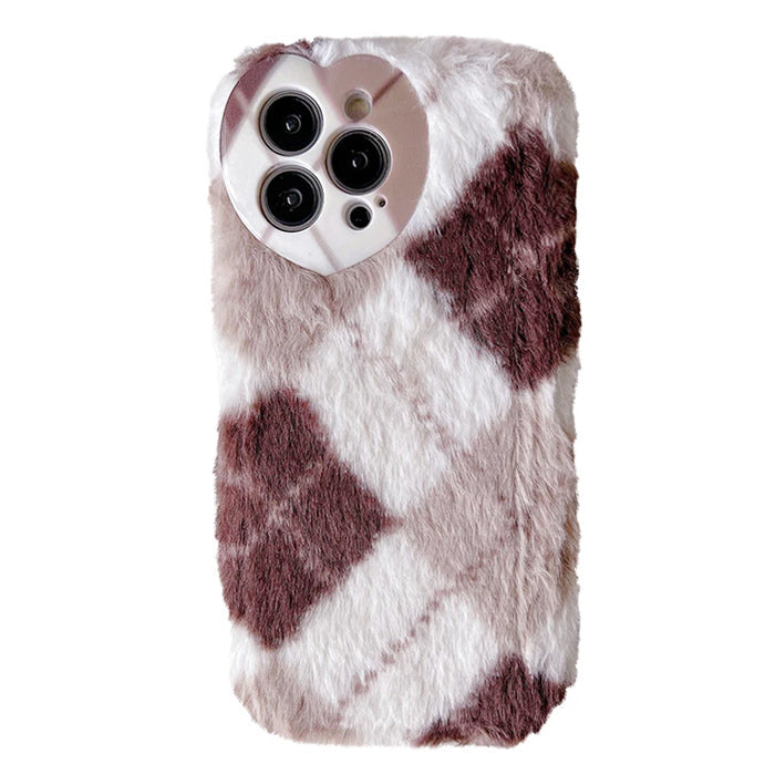 Coque iPhone Argyle Fuzzy