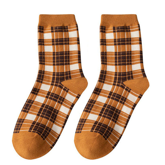 Chaussettes fleuries d'automne