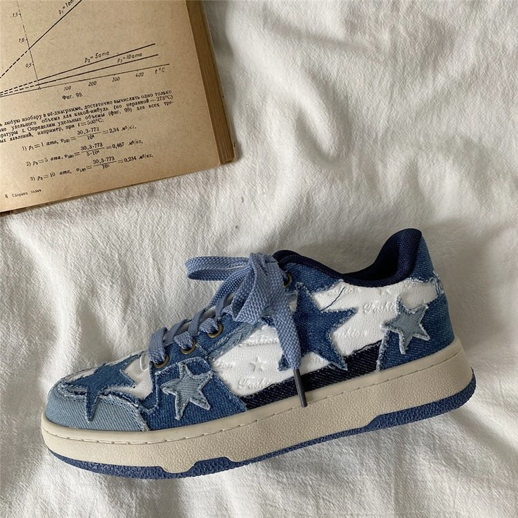 Blue Jeans Star Sneakers