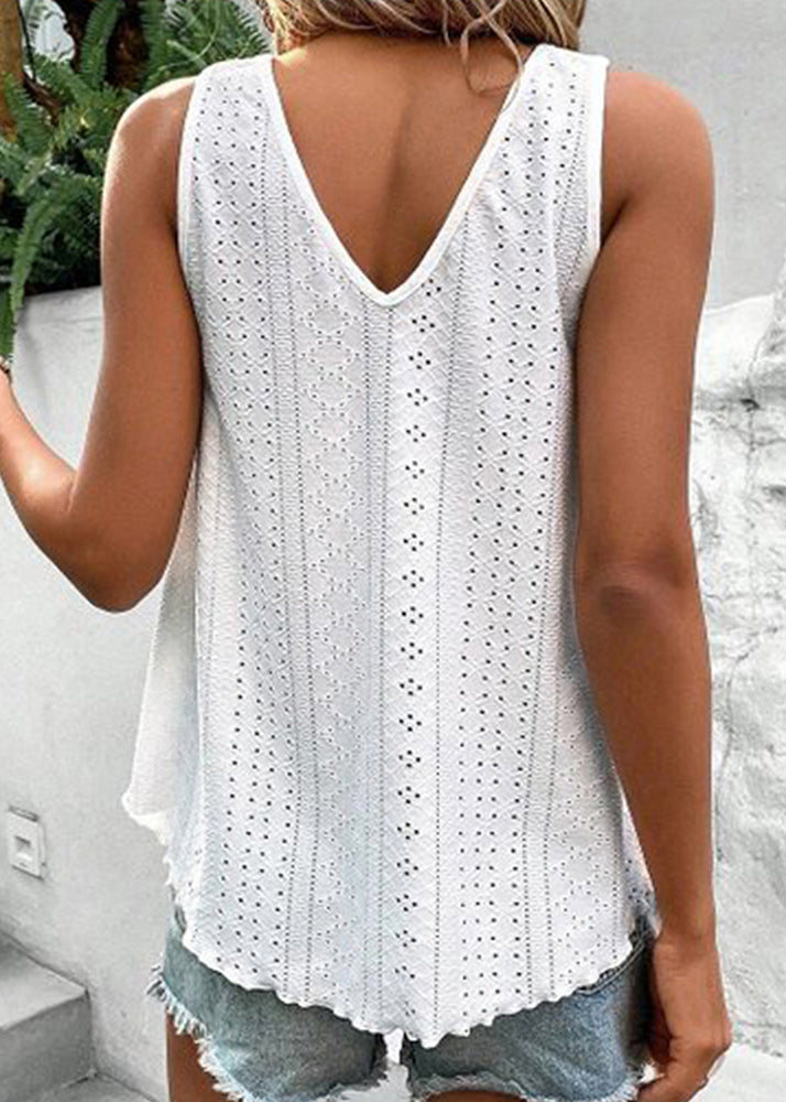 Tanks Green Summer Out Patchwork Hollow Boho