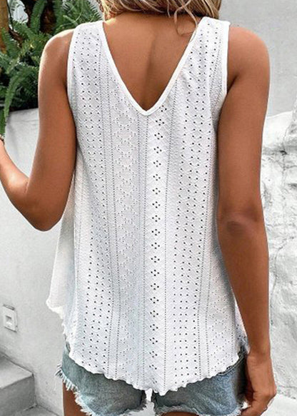 Tanks Green Summer Out Patchwork Hollow Boho