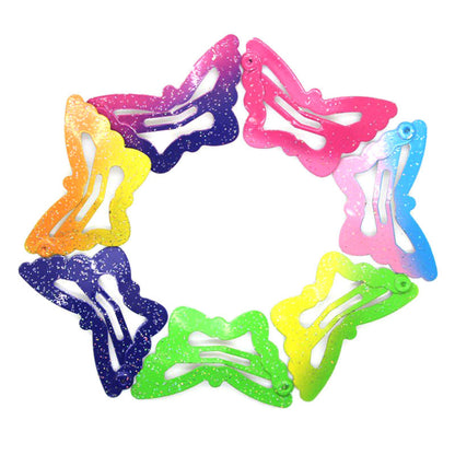 Colorful Butterfly Hair Clips