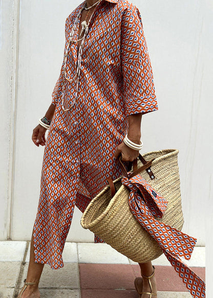 Sleeve Open Side Bracelet Striped Patchwork Shirts Blue Dress Casual Long