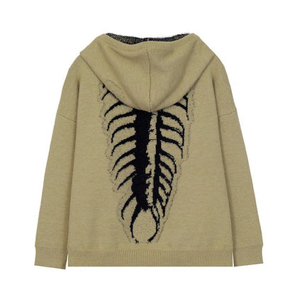 Centipede Knit Hoodie, hoodie sweater boogzel clothing