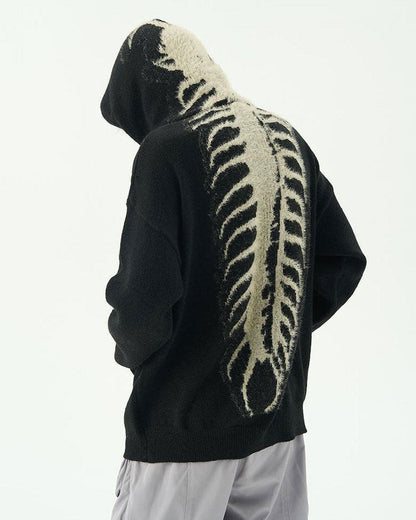 Centipede Knit Hoodie, hoodie sweater boogzel clothing