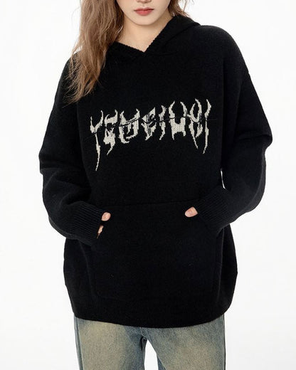 Centipede Knit Hoodie, hoodie sweater boogzel clothing