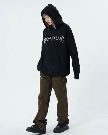 Centipede Knit Hoodie, hoodie sweater boogzel clothing