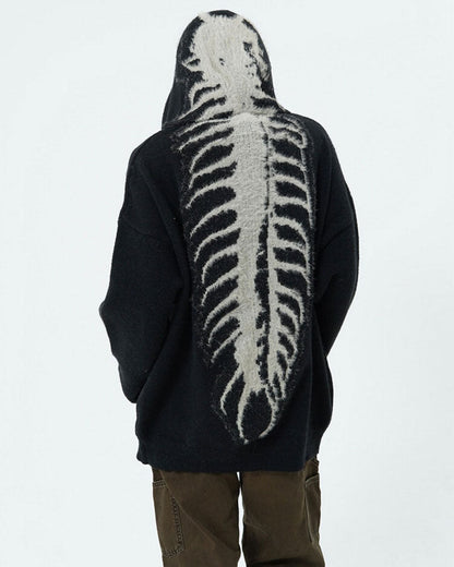 Centipede Knit Hoodie, hoodie sweater boogzel clothing