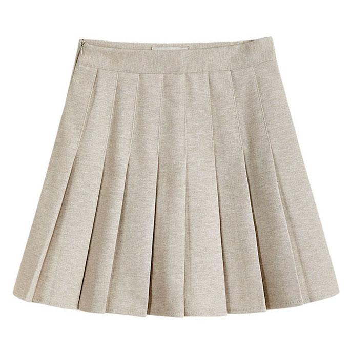 Charm Pleated Mini Skirt