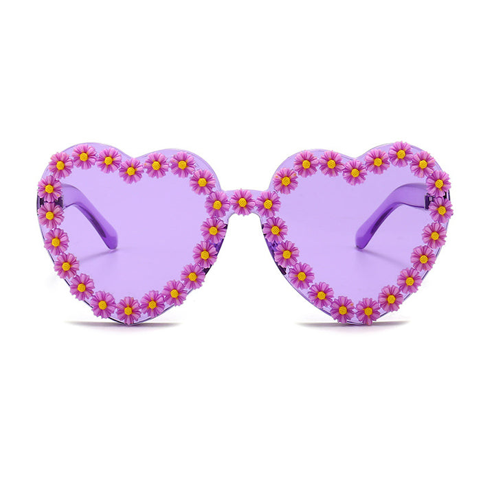 Daisy Heart Sunglasses