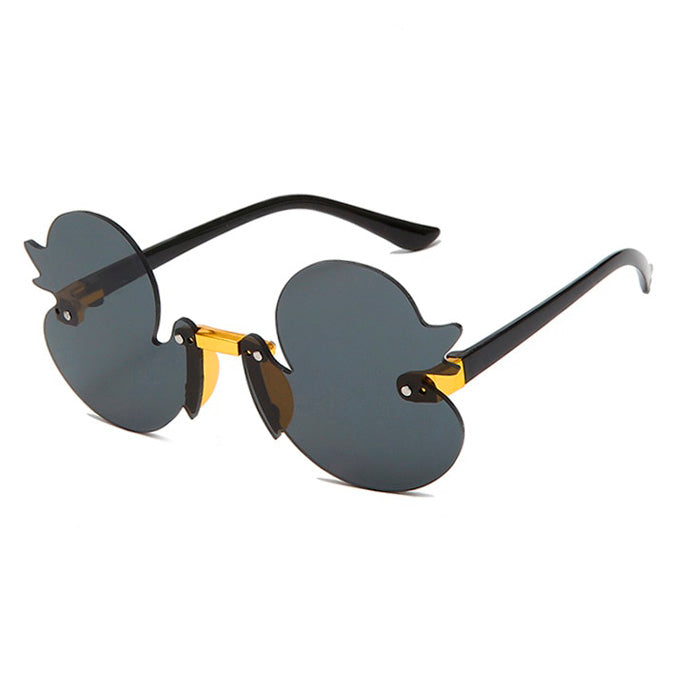 Übergroße Sonnenbrille mit Enten-Motiv