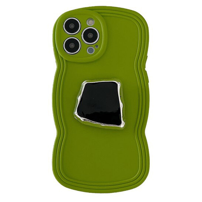 Green with Mirror iPhone Case