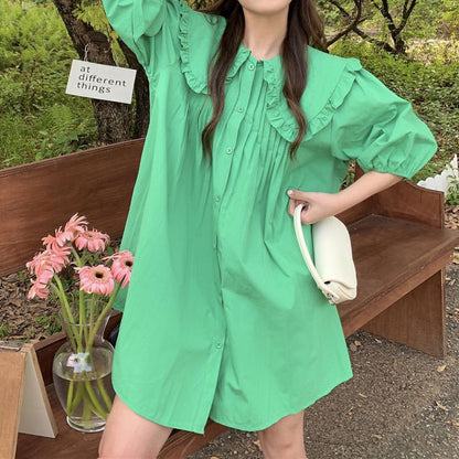 Kleines grünes Kleid