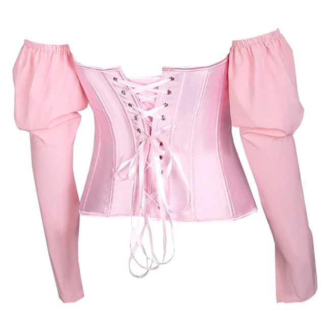 Princess Long Sleeve Corset Top