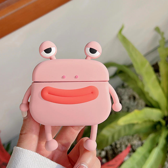 Étui AirPods en forme de grenouille mignonne