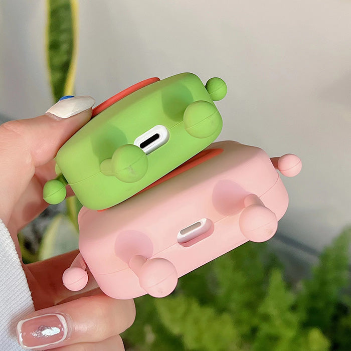 Étui AirPods en forme de grenouille mignonne